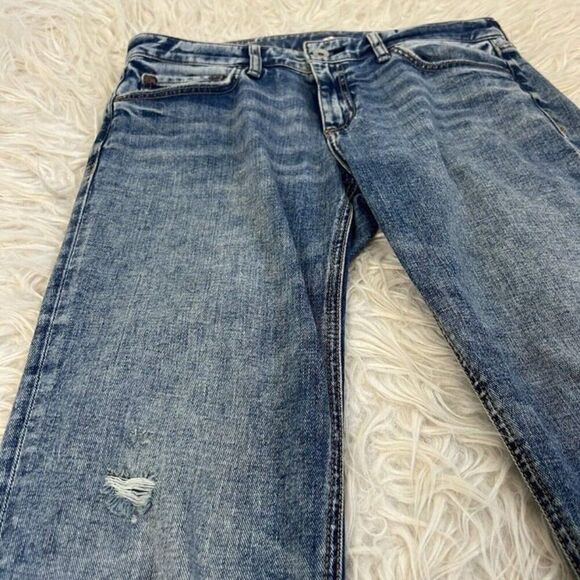 Rag & Bone Dre Low Rise Distressed Slim Boyfriend Jeans Women's size 26 - Picture 9 of 10